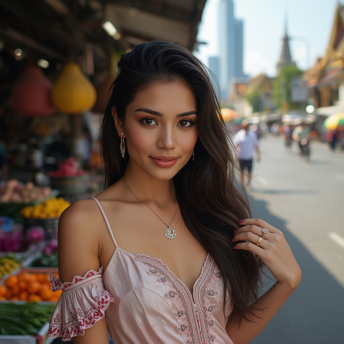 Happy ThaiDateApp user